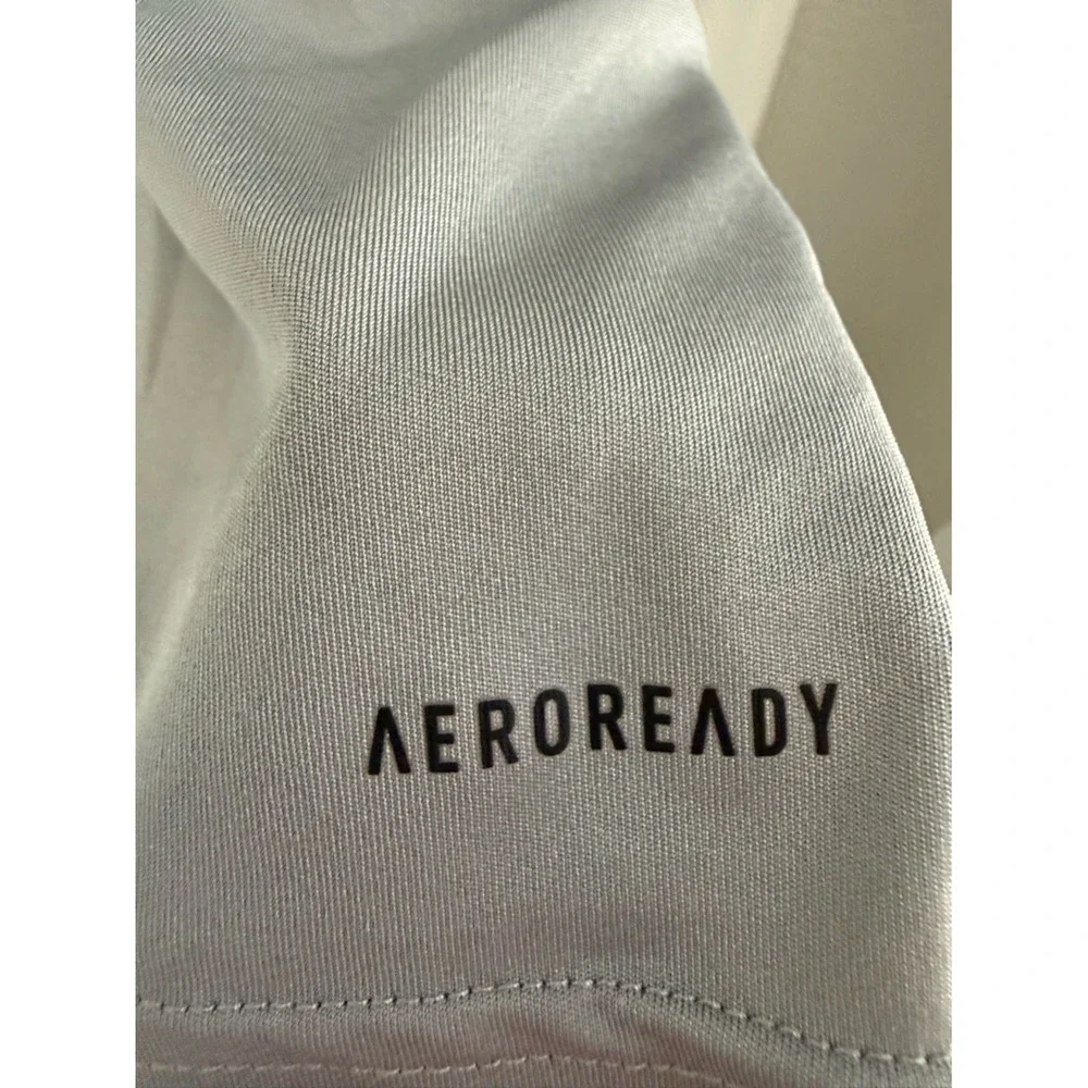 Adidas Mens Aeroready Performance Tank Top Grey Sleeveless Gym Shirt Size‎ S
